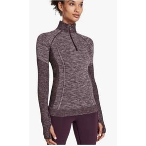 lululemon Swiftly Wool Purple Long Sleeve Running Shirt